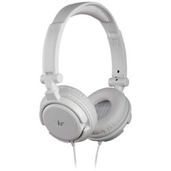 KitSound ID On-Ear Headphones with Mic/Remote White